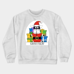 Santa Paws is a Cat? Crewneck Sweatshirt